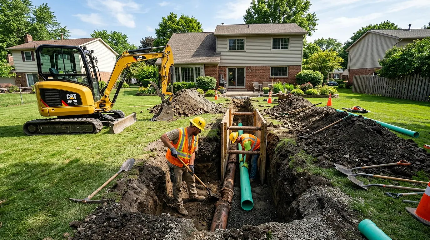 Sewer Cleanout in Charles City, IA